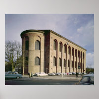 Exterior view of the Aula Palatina, built c.310