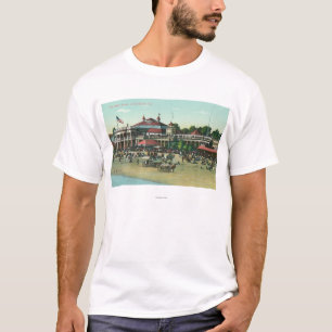 Exterior View of the Bath HouseLong Beach, CA T-Shirt
