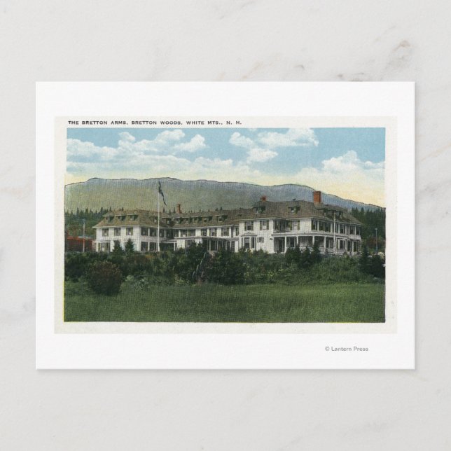 Exterior View of the Bretton Arms # 2 Postcard (Front)