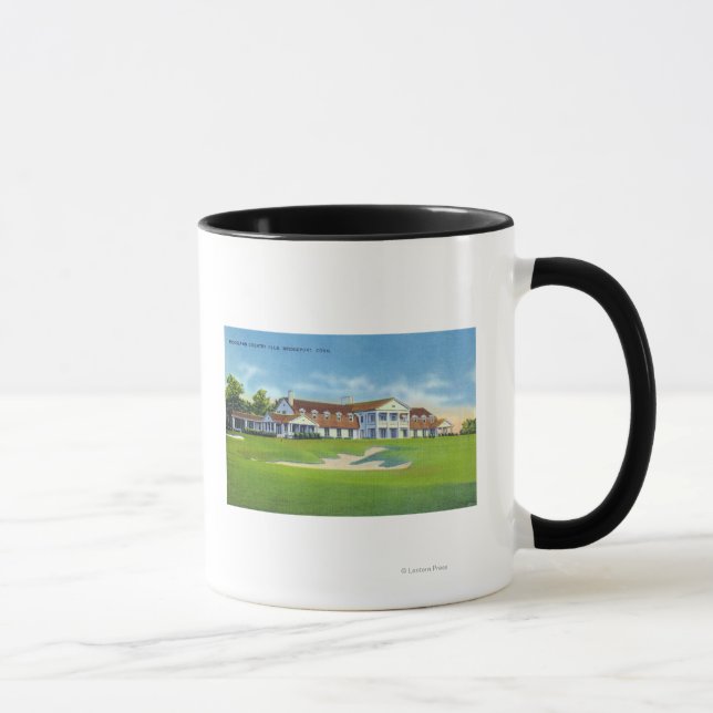 Exterior View of the Brooklawn Country Club Mug (Right)