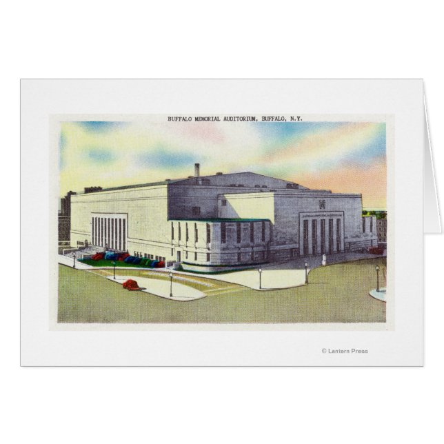 Exterior View of the Buffalo Memorial (Front Horizontal)