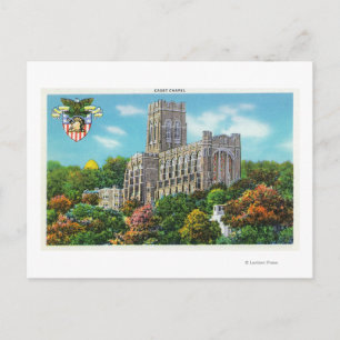 Exterior View of the Cadet Chapel Postcard