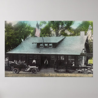 Exterior View of the Club House Poster