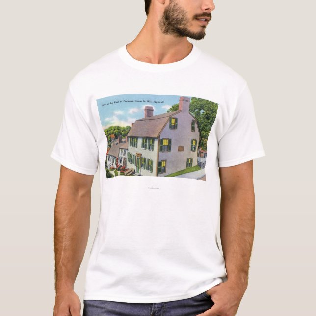 Exterior View of the Common House T-Shirt (Front)
