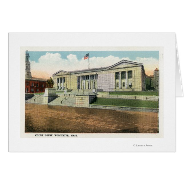 Exterior View of the Court House (Front Horizontal)