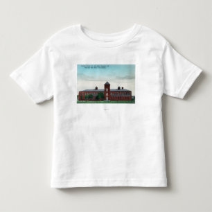 Exterior View of the Currier Co Silk Mills Toddler T-Shirt