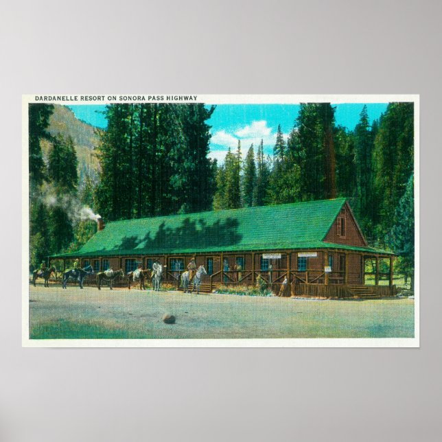Exterior View of the Dardanelle Resort Poster (Front)