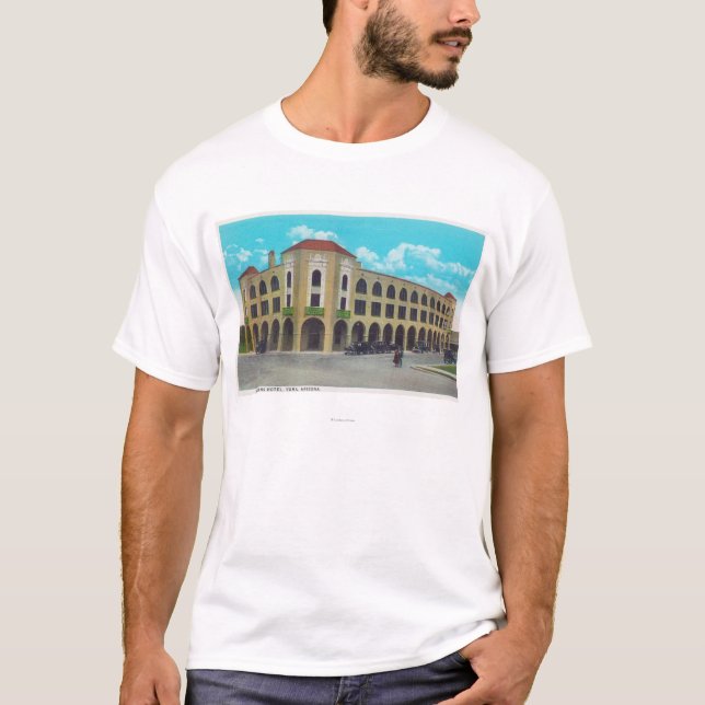 Exterior View of the Del Ming HotelYuma, AZ T-Shirt (Front)