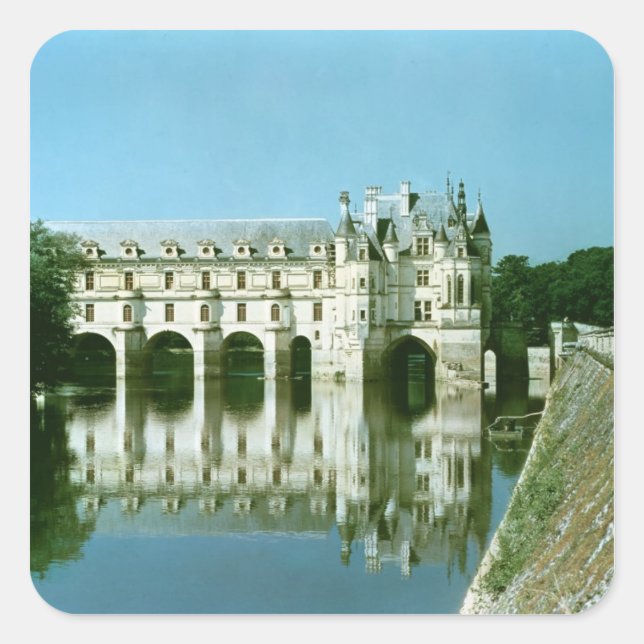 Exterior view of the Donjon Square Sticker (Front)