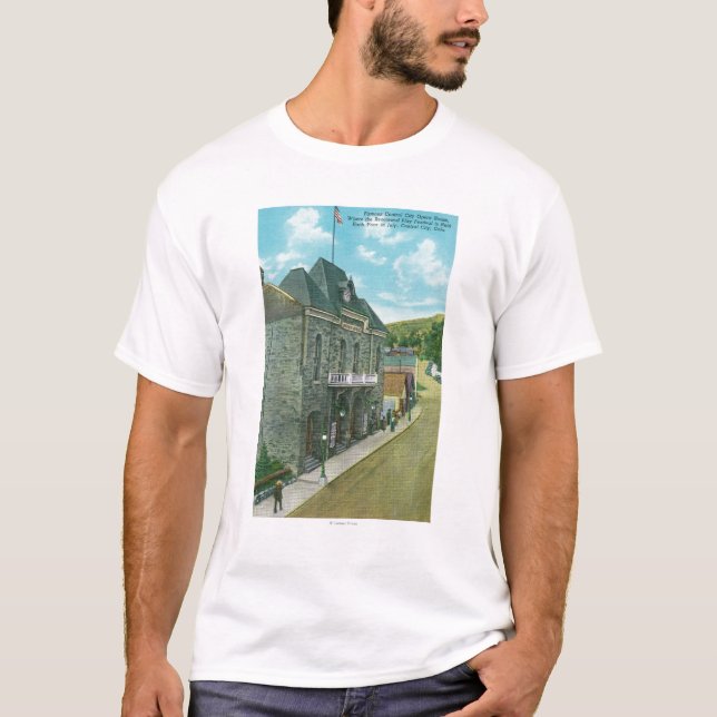 Exterior View of the Famous Opera House T-Shirt (Front)