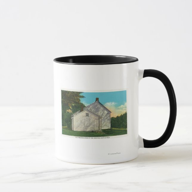 Exterior View of the Freeman House Mug (Right)