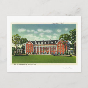 Exterior View of the Gideon Putnam Hotel Postcard