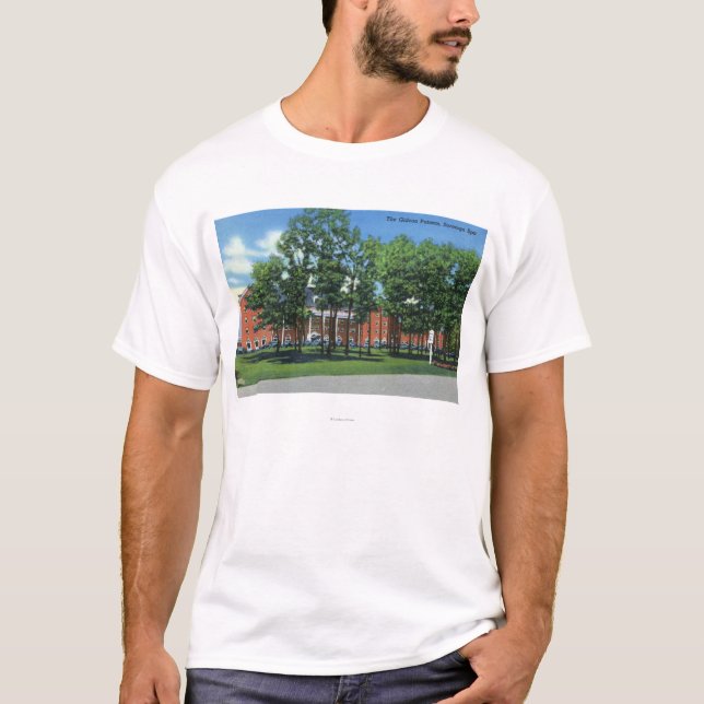 Exterior View of the Gideon Putnam, Saratoga T-Shirt (Front)
