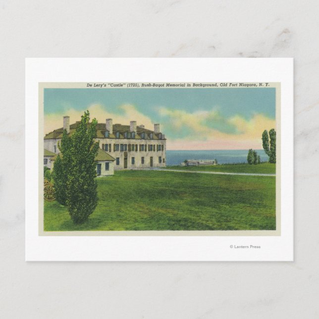 Exterior View of the Grand Trunk Railroad Postcard (Front)