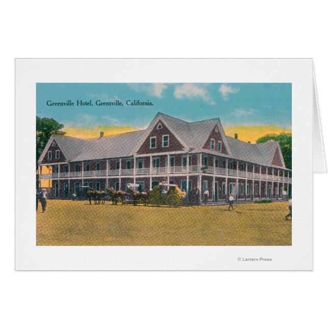 Exterior View of the Greenville Hotel (Front Horizontal)