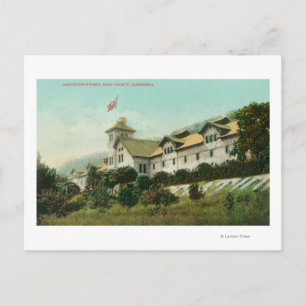 Exterior View of the Greystone Winery Postcard