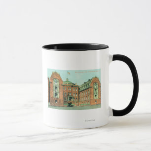 Exterior View of the Hahnemann Hospital Mug