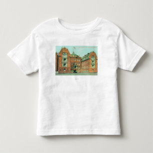 Exterior View of the Hahnemann Hospital Toddler T-Shirt