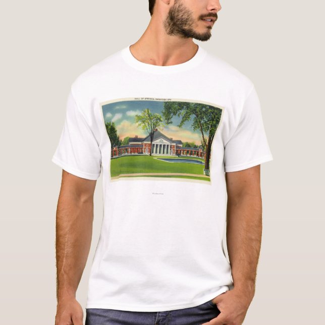 Exterior View of the Hall of Springs # 2 T-Shirt (Front)