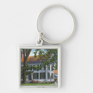 Exterior View of the Harriet Beecher Stowe House Key Ring