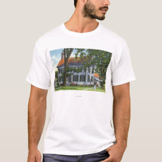 Exterior View of the Harriet Beecher Stowe House T-Shirt