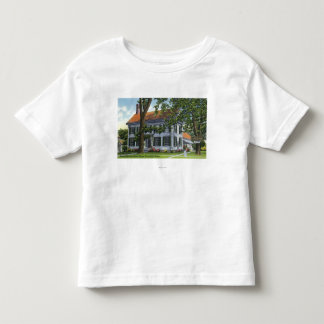 Exterior View of the Harriet Beecher Stowe House Toddler T-Shirt