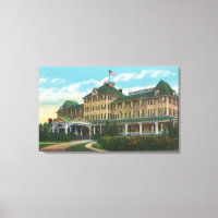 Exterior View of the Hotel Ausable Chasm