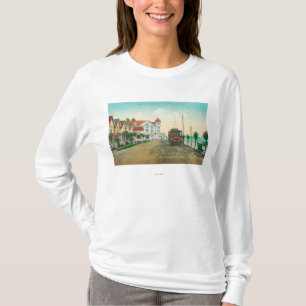 Exterior View of the Hotel Capitola and Cottages T-Shirt