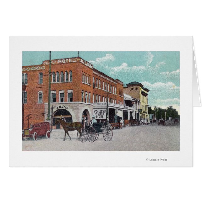 Exterior View of the Hotel JulianWoodland, CA (Front Horizontal)