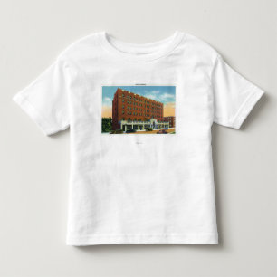 Exterior View of the Hotel Saranac Toddler T-Shirt
