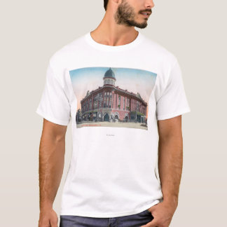 Exterior View of the Hotel Stewart T-Shirt