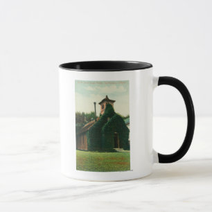 Exterior View of the Ivy Covered Chapel, Mug