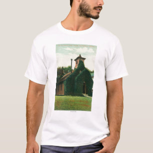 Exterior View of the Ivy Covered Chapel, T-Shirt