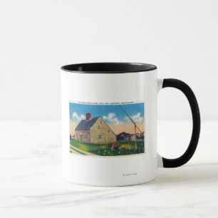 Exterior View of the Jethro Coffin House Mug