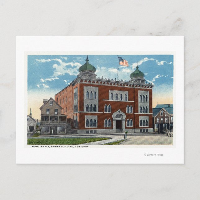 Exterior View of the Kora Temple, Shrine Postcard (Front)