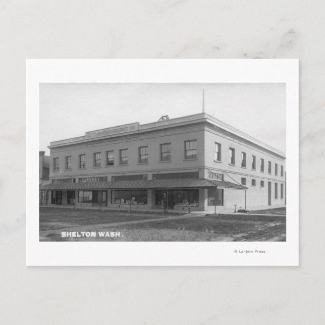 Exterior View of the Lumbermens Bldg Postcard (Front)