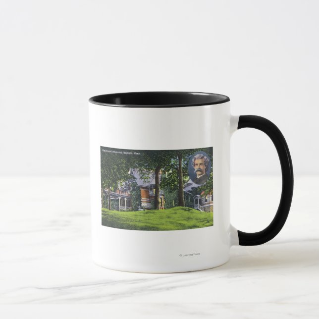 Exterior View of the Mark Twain Memorial # 2 Mug (Right)