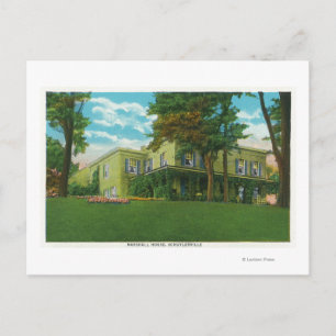 Exterior View of the Marshall House Postcard