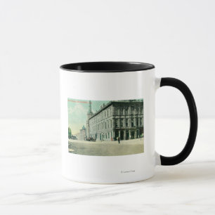 Exterior View of the Masonic Temple Mug