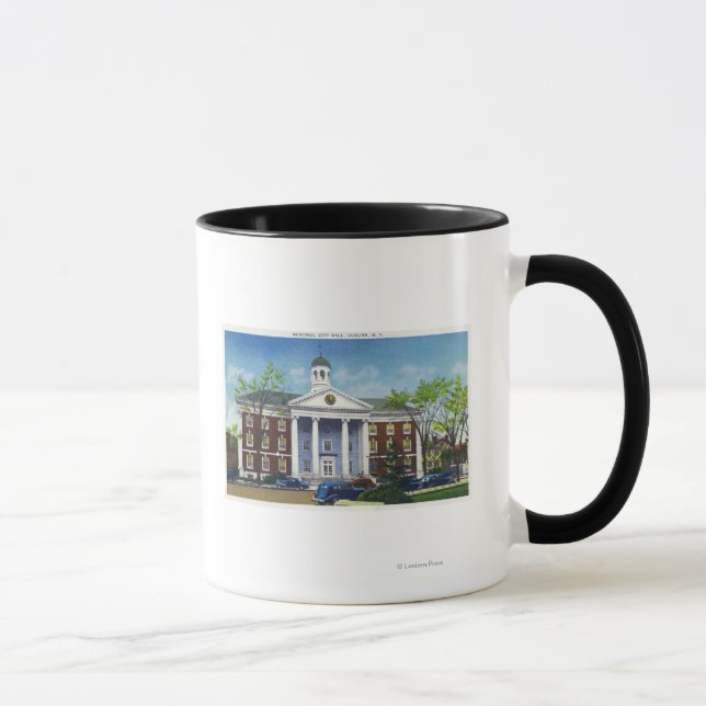 Exterior View of the Memorial City Hall Mug (Right)