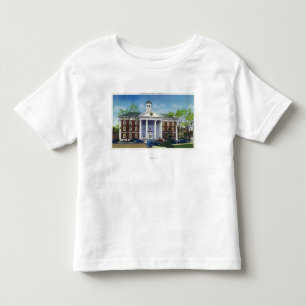 Exterior View of the Memorial City Hall Toddler T-Shirt