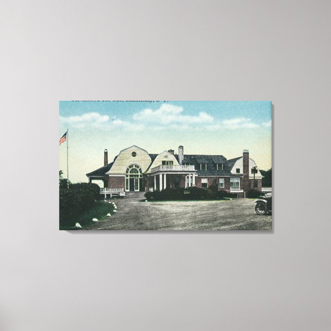 Exterior View of the Mohawk Golf Club Canvas Print (Front)