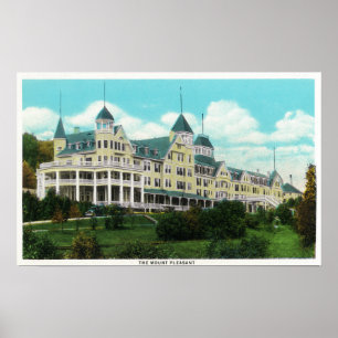 Exterior View of the Mount Pleasant Hotel Poster