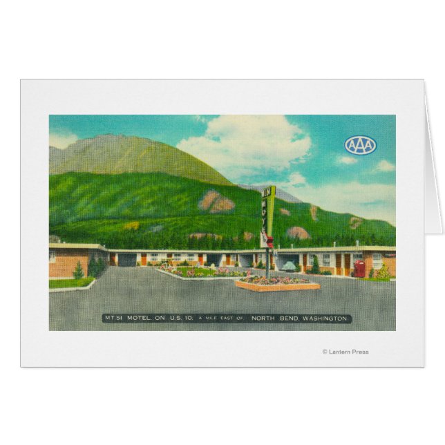 Exterior View of the Mt. Si Motel (Front Horizontal)