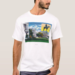 Exterior View of the Museum of Fine Arts T-Shirt