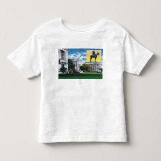 Exterior View of the Museum of Fine Arts Toddler T-Shirt