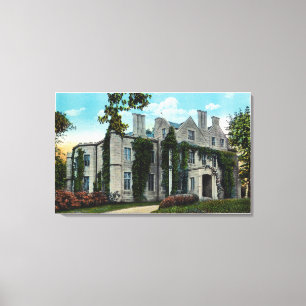 Exterior View of the Oakland Mansion Canvas Print