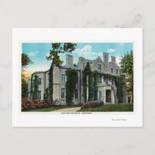 Exterior View of the Oakland Mansion Postcard