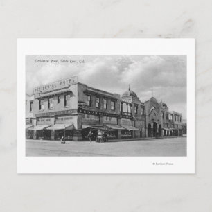 Exterior View of the Occidental Hotel Postcard