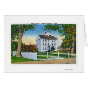 Exterior View of the Old Folger Mansion